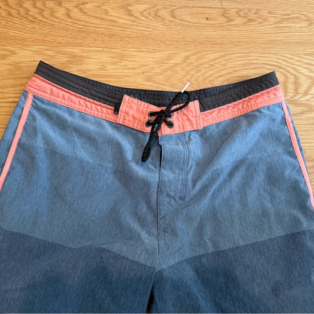Quiksilver Men's Board Shorts in Blue and Coral